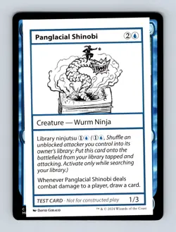Panglacial Shinobi Mystery Booster 2 Playtest Cards Non-Foil MTG NM - Image 1