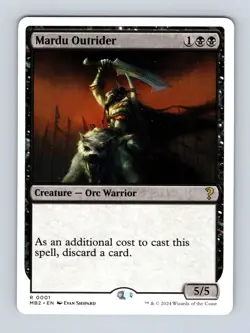 Mardu Outrider (White Border) Mystery Booster 2 Non-Foil MTG NM - Image 1