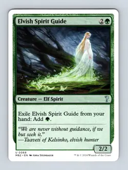 Elvish Spirit Guide (White Border) Mystery Booster 2 Non-Foil MTG NM - Image 1