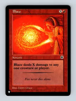 Blaze The List Reprints Non-Foil MTG NM - Image 1