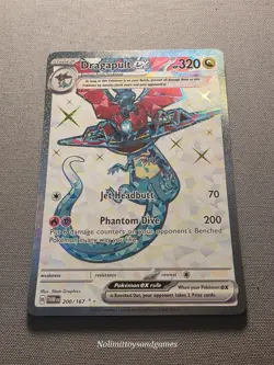 Pokemon Dragapult ex 200/167 Twilight Masquerade Ultra Rare Free Shipping - Image 1