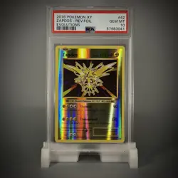 Pokemon PSA 10 GEM MINT - Zapdos Reverse Holo Foil 2016 - XY Evolutions 42/108 - Image 2