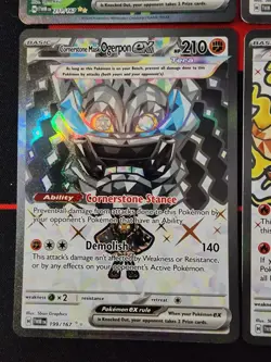 Pokemon Twilight Masquerade Lot of 3 Ogerpon Ex's - Image 5