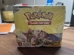 Pokemon TCG Sword & Shield Evolving Skies Booster Box Factory Sealed - Image 1