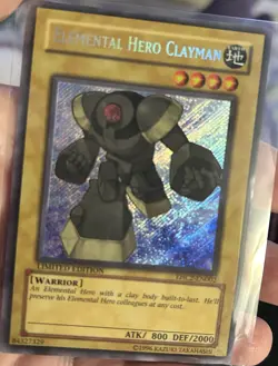 YuGiOh Elemental Hero Clayman EHC2-EN002 - Lightly Played - Image 1
