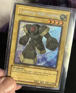 YuGiOh Elemental Hero Clayman EHC2-EN002 - Lightly Played - Image 2