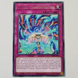 Lyrilusc - Phantom Feathers - LED8-EN041 - HP - Rare - 1st ed - Yugioh - Image 1