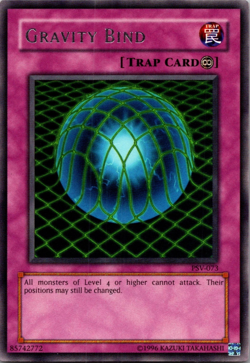 Gravity Bind - Rare PSV-073 Unlimited Edition YuGiOh TCG Card - Image 1