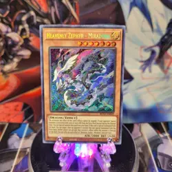 Heavenly Zephyr - Miradora BLVO-EN029 1st Edition Secret Rare NM Yugioh - Image 1