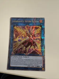 NM Yugioh Salamangreat Raging Phoenix Quarter Century Secret Rare RA04-EN083 - Image 3