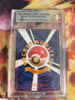 Pokemon Card Blaine's Moltres Gym Heroes Holo 1998 Japanese BGS Beckett 8.5 - Image 5