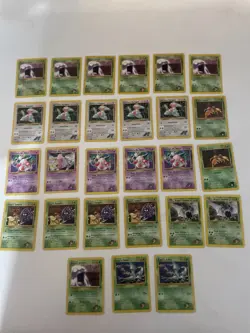 pokemon 1999-2000 VINTAGE gym heros /challenge lot 102 cards - Image 2