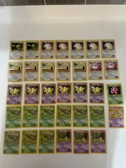 pokemon 1999-2000 VINTAGE gym heros /challenge lot 102 cards - Image 3
