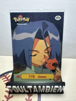 Topps Pokemon Tv Animation Series TV 10 James Foil Card - Image 1