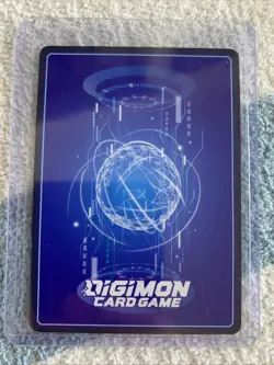 Digimon Card Game CresGarurumon BT3-073 Alternate Gold Foil Alt Art SR - Image 2