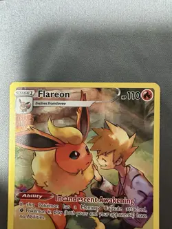 Pokemon Card TCG - Flareon TG01 Ultra Rare Brilliant Stars Trainer Gallery NM - Image 3
