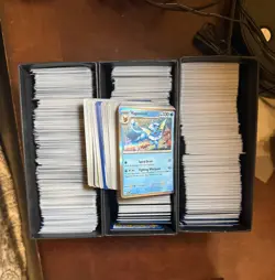 Pokemon Prismatic Evolutions 7 Pound Card Bulk Lot Holo /Reverse Holo Unsorted - Image 2