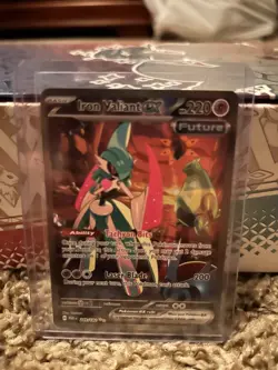 Pokemon Iron Valiant Future EX TCG Card 249/182 Sir Sv04: Paradox Rift A NM - Image 1
