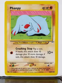 Phanpy 76/105 LP - Neo Destiny Pokemon Card - $2 Combined Shipping - Image 1