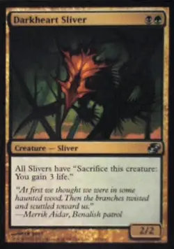 Darkheart Sliver - Planar Chaos: #155, Magic: The Gathering Nm R106 - Image 1