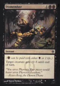 Dismember - New Phyrexia: #57, Magic: The Gathering Nm R106 - Image 1
