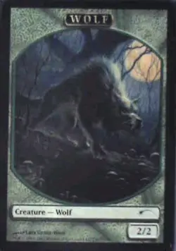 Human // Wolf Token - FNM Promos: #1a, Magic: The Gathering Nm R106 - Image 1