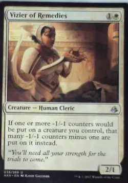 Vizier of Remedies - Amonkhet: #38, Magic: The Gathering Nm R106 - Image 1