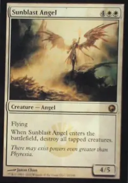 Sunblast Angel - Scars of Mirrodin: #22, Magic: The Gathering Nm R106 - Image 1