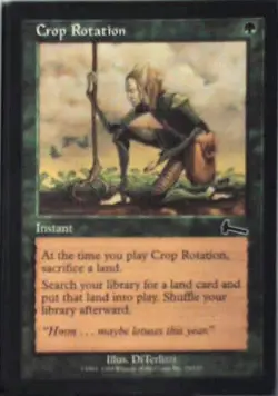 Crop Rotation - Urza's Legacy: #98, Magic: The Gathering Nm R102 - Image 1