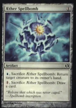 Aether Spellbomb - Duel Decks: Elspeth vs. Tezzeret: #61, MTG Lp R99 - Image 1