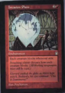 Invasion Plans - Stronghold: #89, Magic: The Gathering Lp R99 - Image 1