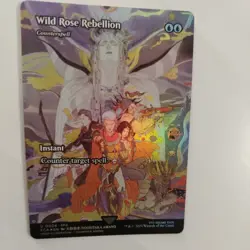 Wild Rose Rebellion Foil Magic the Gathering Final Fantasy NM/M ( Showcase ) - Image 4