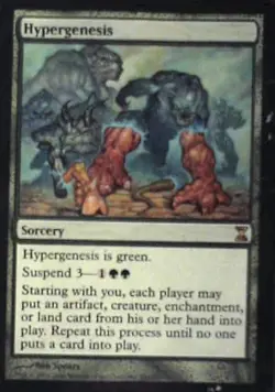 Hypergenesis - Time Spiral: #201, Magic: The Gathering Lp R97 - Image 1