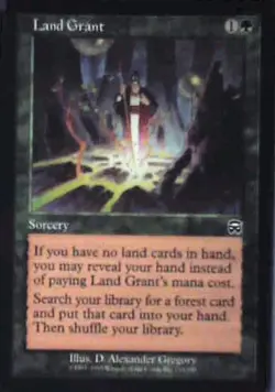 Land Grant - Mercadian Masques: #255, Magic: The Gathering Lp R97 - Image 1