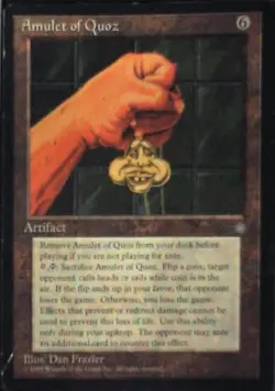 Amulet of Quoz - Ice Age: #308, Magic: The Gathering Lp R97 - Image 1