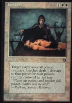 Leeches - Homelands: #9, Magic: The Gathering Lp R97 - Image 1