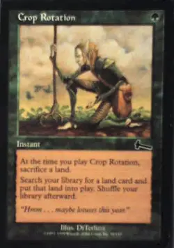 Crop Rotation - Urza's Legacy: #98, Magic: The Gathering Lp R97 - Image 1