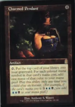 Charmed Pendant - Odyssey: #298, Magic: The Gathering Lp R97 - Image 1