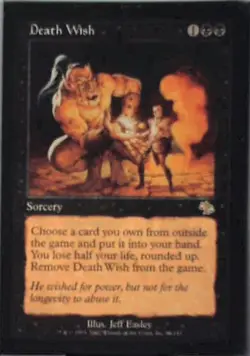 Death Wish - Judgment: #64, Magic: The Gathering Lp R97 - Image 1