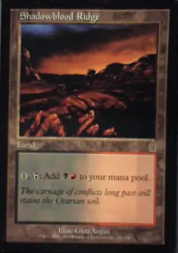 Shadowblood Ridge - Odyssey: #326, Magic: The Gathering Lp R97 - Image 1