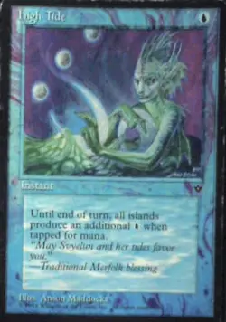 High Tide (Merfolk) - Fallen Empires: #18b, Magic: The Gathering Lp R97 - Image 1