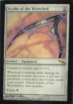 Scythe of the Wretched - Mirrodin: #239, Magic: The Gathering Lp R97 - Image 1