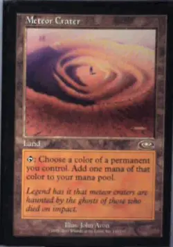 Meteor Crater - Planeshift: #140, Magic: The Gathering Lp R97 - Image 1