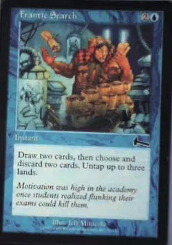 Frantic Search - Urza's Legacy: #32, Magic: The Gathering Lp R96 - Image 1