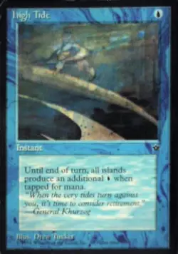 High Tide - Fallen Empires: #18a, Magic: The Gathering Lp R96 - Image 1