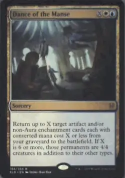 Dance of the Manse - Throne of Eldraine: #186, Magic: The Gathering Nm R92 - Image 1
