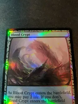 [1x] Blood Crypt - Foil Slight Play, English Expedition Lands MTG Magic - Image 5