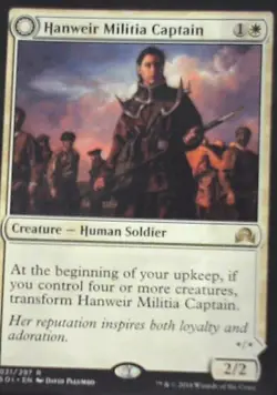 Hanweir Militia Captain - Shadows over Innistrad: #21, MTG Nm R86 - Image 1