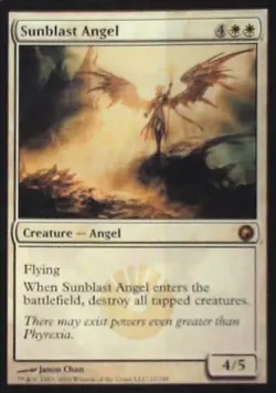 Sunblast Angel - Scars of Mirrodin: #22, Magic: The Gathering Nm R85 - Image 1