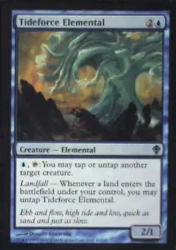 Tideforce Elemental - Worldwake: #41, Magic: The Gathering Nm R84 - Image 1